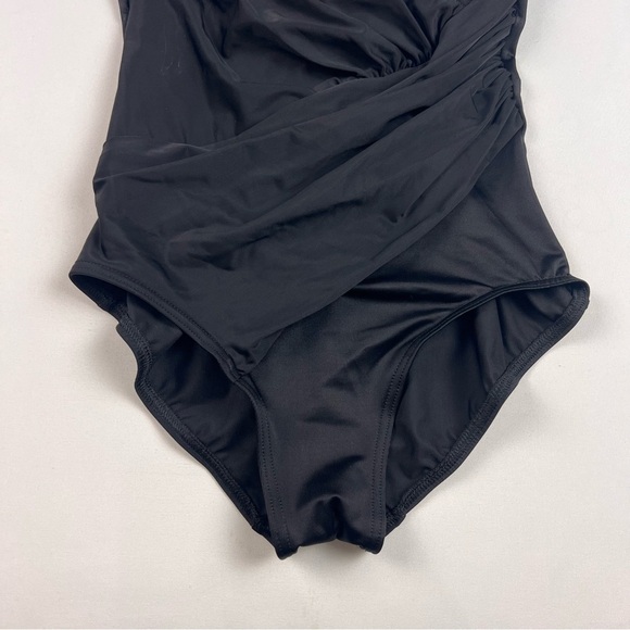 NWOT Miraclesuit Black Oceanus One Piece - Picture 6 of 8